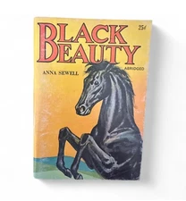 Black Beauty Abridged Softcover Book 1971 Vintage Illustrated Childrens Classic 