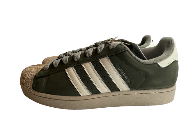 Tenis adidas Superstar II Caqui Unisex (Talla hombre 9.5, talla mujer 10.5) IH9315 5