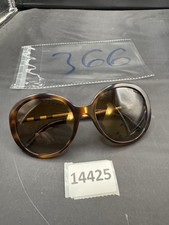 BURBERRY B 4239-Q 57-19 140 3N Black Tan Plaid/Gradient Oversized Case