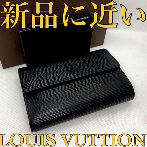New Near Card Case LV Epi Noir Unisex
