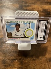 Jazz Chisholm Jr 2022 Topps Heritage Clubhouse Collection Jersey #CCR-JCJ Miami