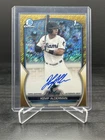 2023 Bowman Draft Kemp Alderman 1st Chrome Autograph Shimmer Gold 05/50 #CDA-KA