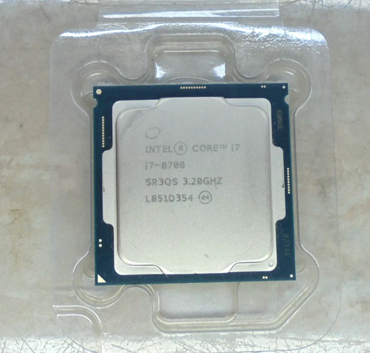 Intel Core i7-8700 Processor Model Computer Processors (CPUs) for