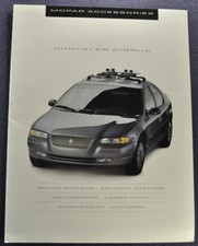 1995 Chrysler Cirrus Sedan Accessories Brochure Folder Excellent Original 95