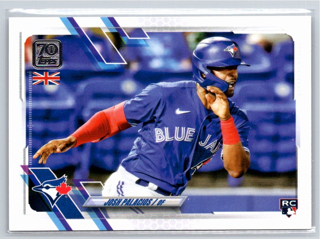 Josh Palacios Rookie Toronto Blue Jays 2021 Topps UK Edition #175