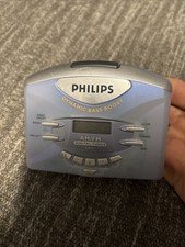 Philips Dynamic Bass Boost Portable Cassette Player Stereo Radio Walkman AQ6691