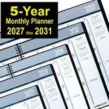 5 Year Monthly Planner House of Doolittle 2625-02 HOD262502 2027 thru 2031