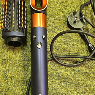 Dyson HS01 Airwrap Multi Styler 1300W Blue/Copper with Brush Attachment UK Plug
