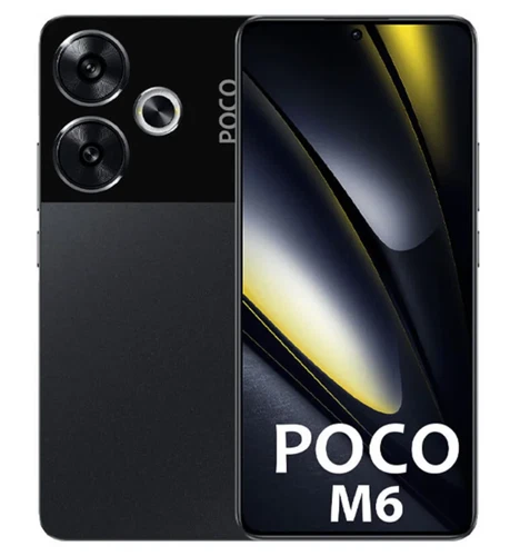 Xiaomi POCO M6 4G LTE Black - 8GB RAM - 256GB ROM - Global Version - NEW SEALED