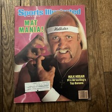 1985 Hulk Hogan Sports Illustrated Magazine