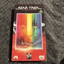 Star Trek 1 , The Motion Picture, VGC, vintage cardboard sleeve, rare, VHS cass