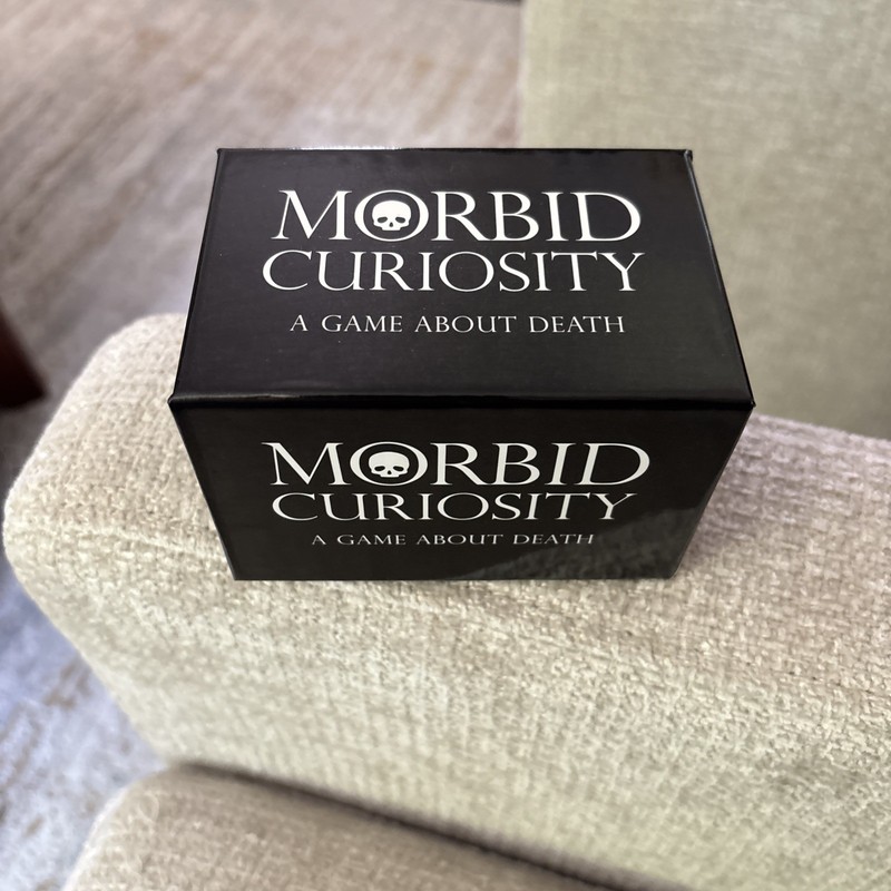 Morbid Curiosity Party Card Game - A Game About Death