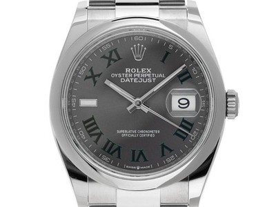 Rolex Datejust Wimbeldon Ref.126200 2024 Full Set Ungetragen voll verklebt