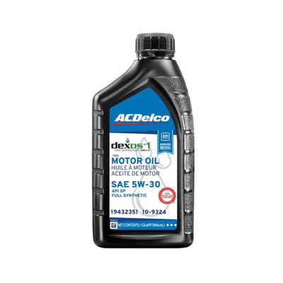 GM 19432351 ACDelco dexos1 Gen 3 Full Synthetic 5W-30 Motor Oil   6 Quarts   OEM