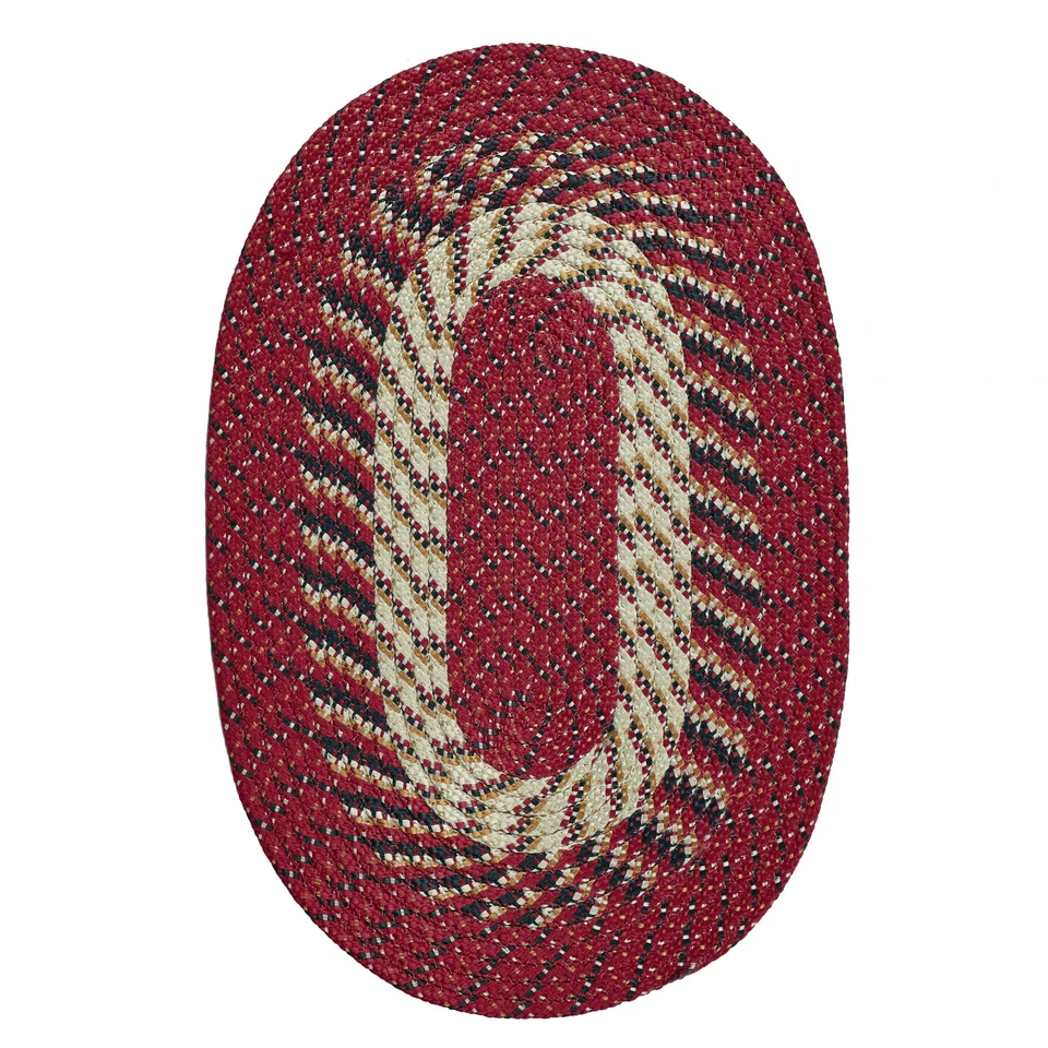 Better Trends Country Braid Collection Juego de 2 Piezas Duradero y Azul Oscuro Rayas 24 Foto 2 de 4