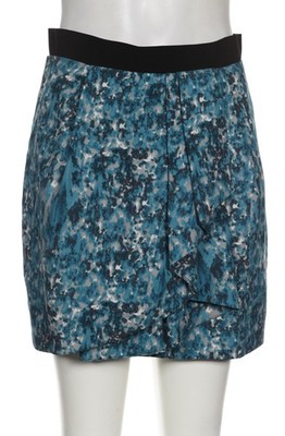 COS Rock Damen Damenrock Gr. EU 34 Baumwolle Blau #ymc1tho