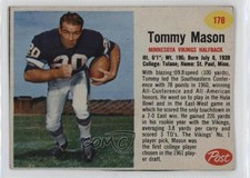 1962 Post Tommy Mason #178 11mj