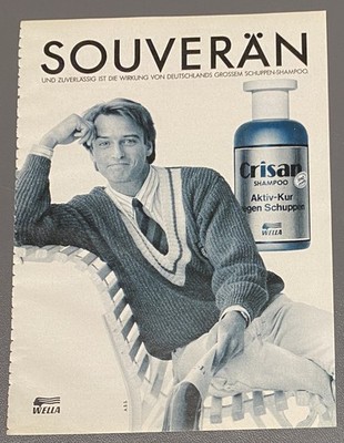 Werbeanzeige/advertisement A5:  crisan Shampoo   1987   (WA510)