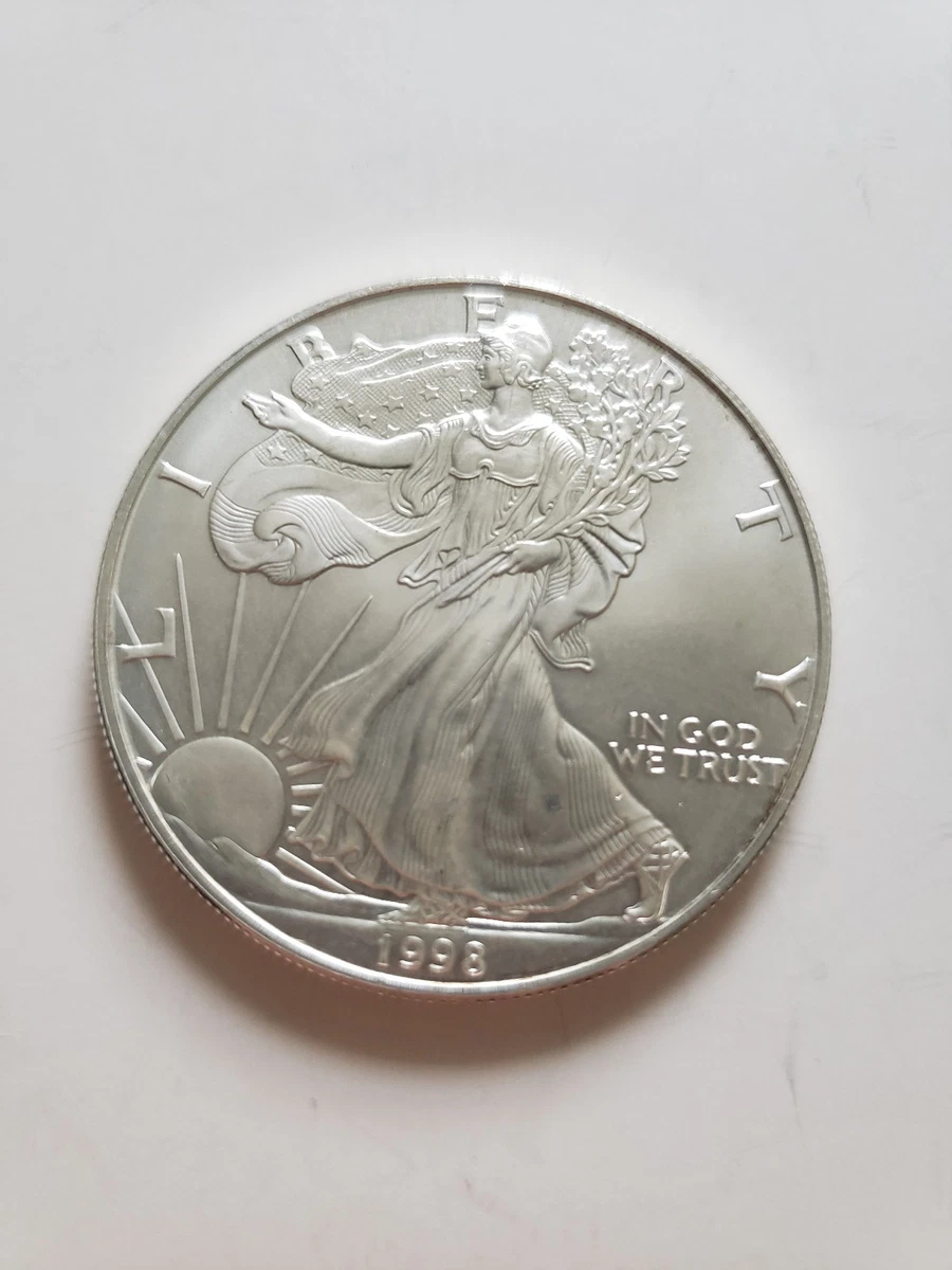 American Eagle 1998 U.S. Mint Silver Bullion Coins for sale | eBay