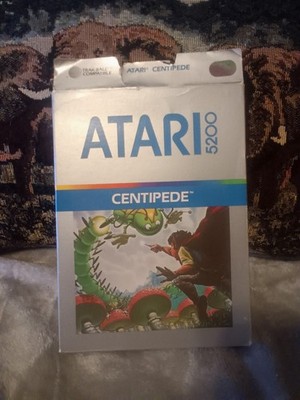 Centipede (Atari 5200, 1982),untested,some wear top of box.