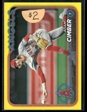 2024 Topps Update #US282 Adam Cimber Yellow Los Angeles Angels