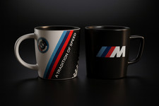 BMW Kaffeetasse Set Keramikbecher + Gratis M Performance Porzellanbecher