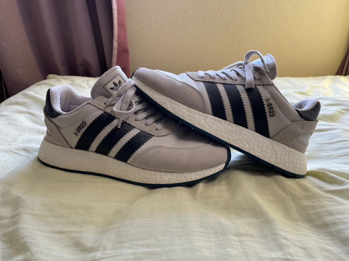 adidas I-5923 Chalk Pearl Core Black Mens Size 8 D96992 191521071508 | eBay