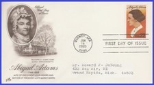 USA3 #2146 ADDR ARTCRAFT FDC   Abigail Adams