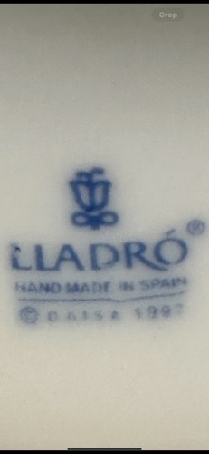 "Statuetta LLADRO* Vintage Ritirato #6474 ""Sounds of Love"" 9""," Campana Angelo - Foto 11 di 12