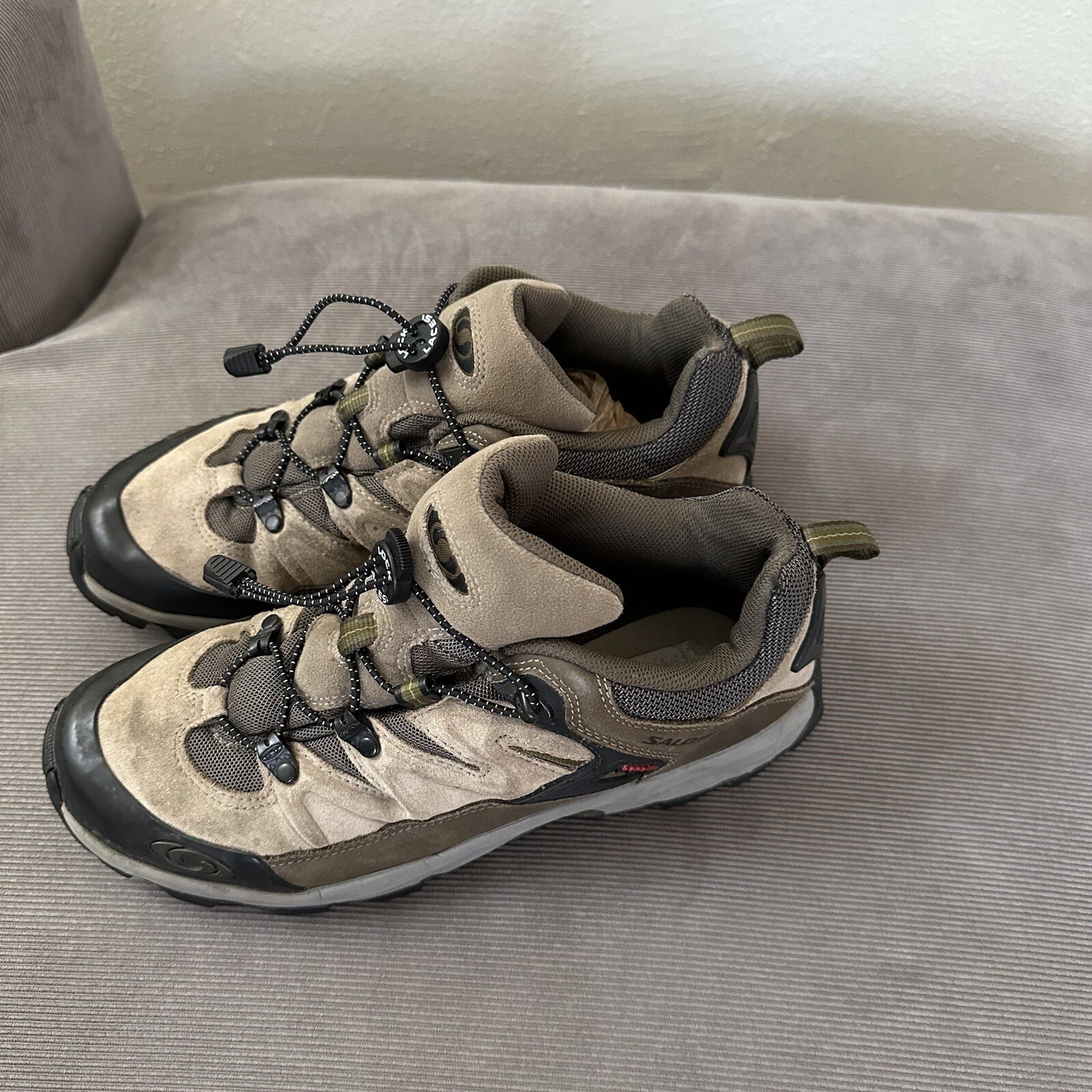 Salomon Hiking Trail Shoes Stivali Donna TAGLIA 10 5 Sensifit Contagrip Suole