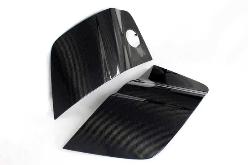 For Audi R8 V8 V10 Coupe 2008-15 REAL CARBON Side Door Fenders Blade Trims Panel