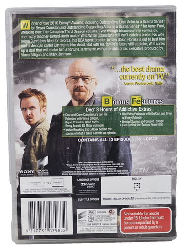 Breaking Bad - La Serie Completa - Temporadas 1-6 (DVD, 2014) Región 4 - Imagen 8 de 14