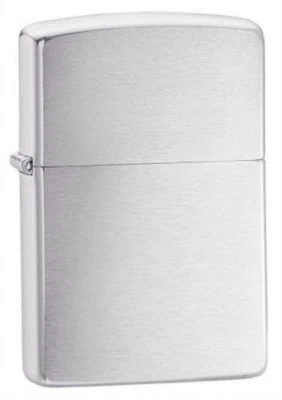 BRIQUET ZIPPO ESSENCE NEUF - BRUSH CHROME - Original,Tempete,Collection, Brushed