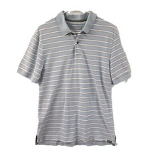 Eddie Bauer Mens Polo Size MEDIUM, Short Sleeve Pullover Casual Outdoor Logo