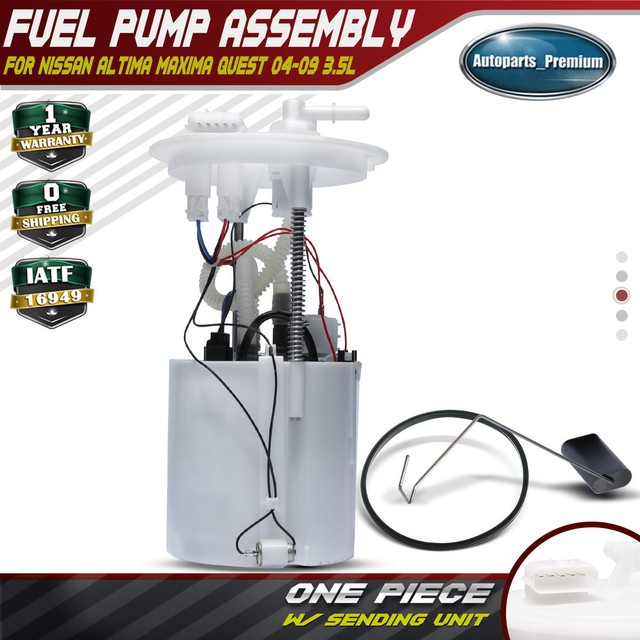 New Fuel Pump Assembly for Nissan Altima 2004 2005 2006 Maxima 2.5L 3