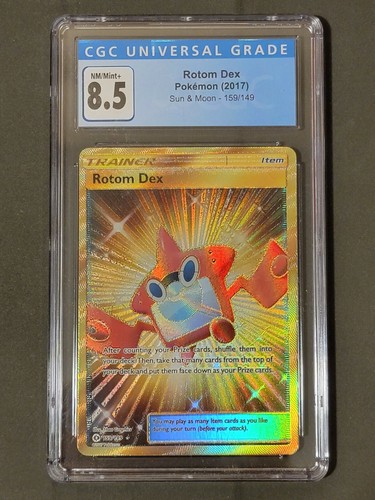 Rotom Dex graded CGC 8.5 for sale on eBay