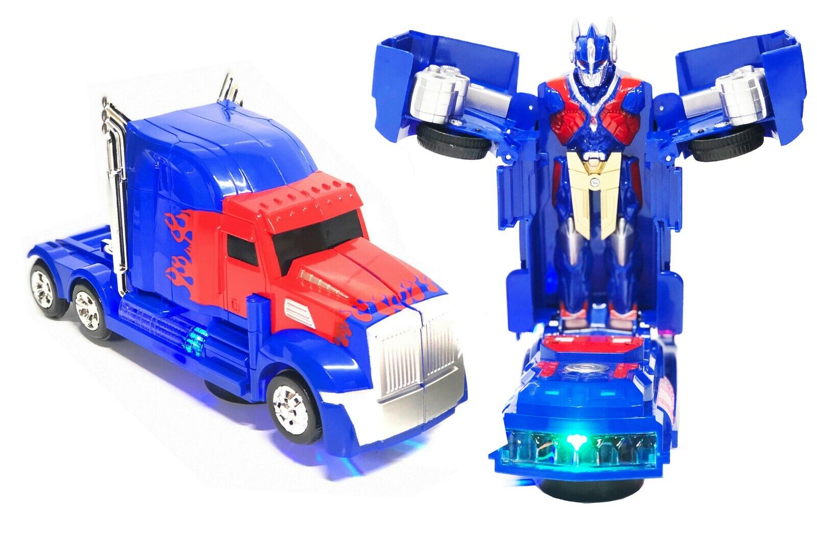 Truck Transforming Robot 2 in 1 Models  Ideal Kids Boys Girls Holiday
