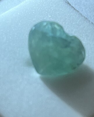 3.22 Carat HEART  Shaped GEM! NATURAL GRANDIDIERITE  RARe Very Nice !