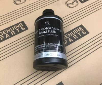Mazda DOT-3 High Temperature Brake Fluid Genuine | 000077130E10