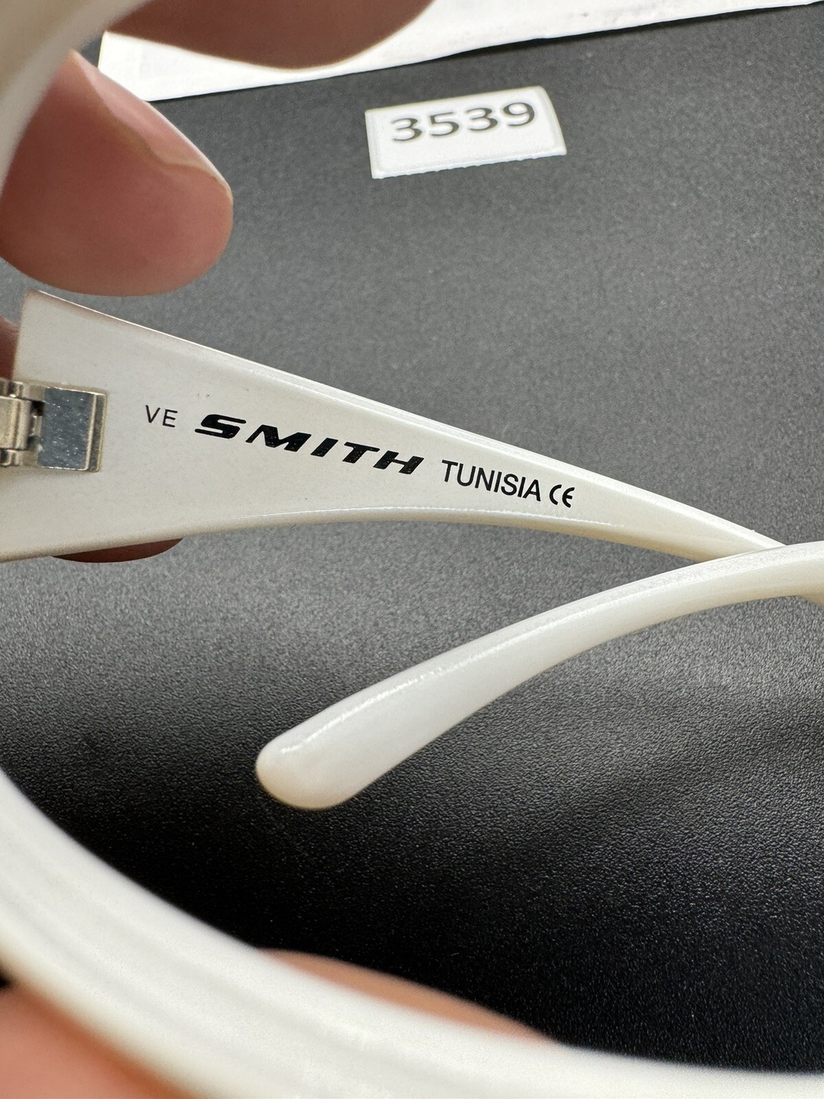 SMITH OPTICS Plastic Rectangular Wrap Sunglasses … - image 3