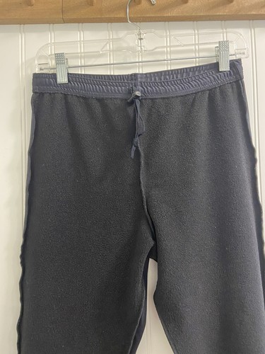 L.L. Bean Thermal Base Layer Fleece Lined Leggings Black Warm Unisex Kids Large - Picture 13 of 15