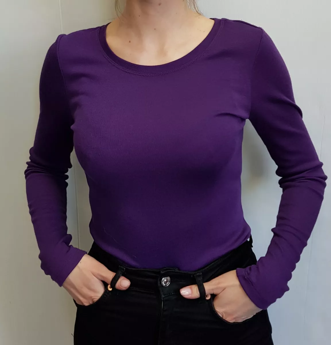 Women's Tall Purple Tops