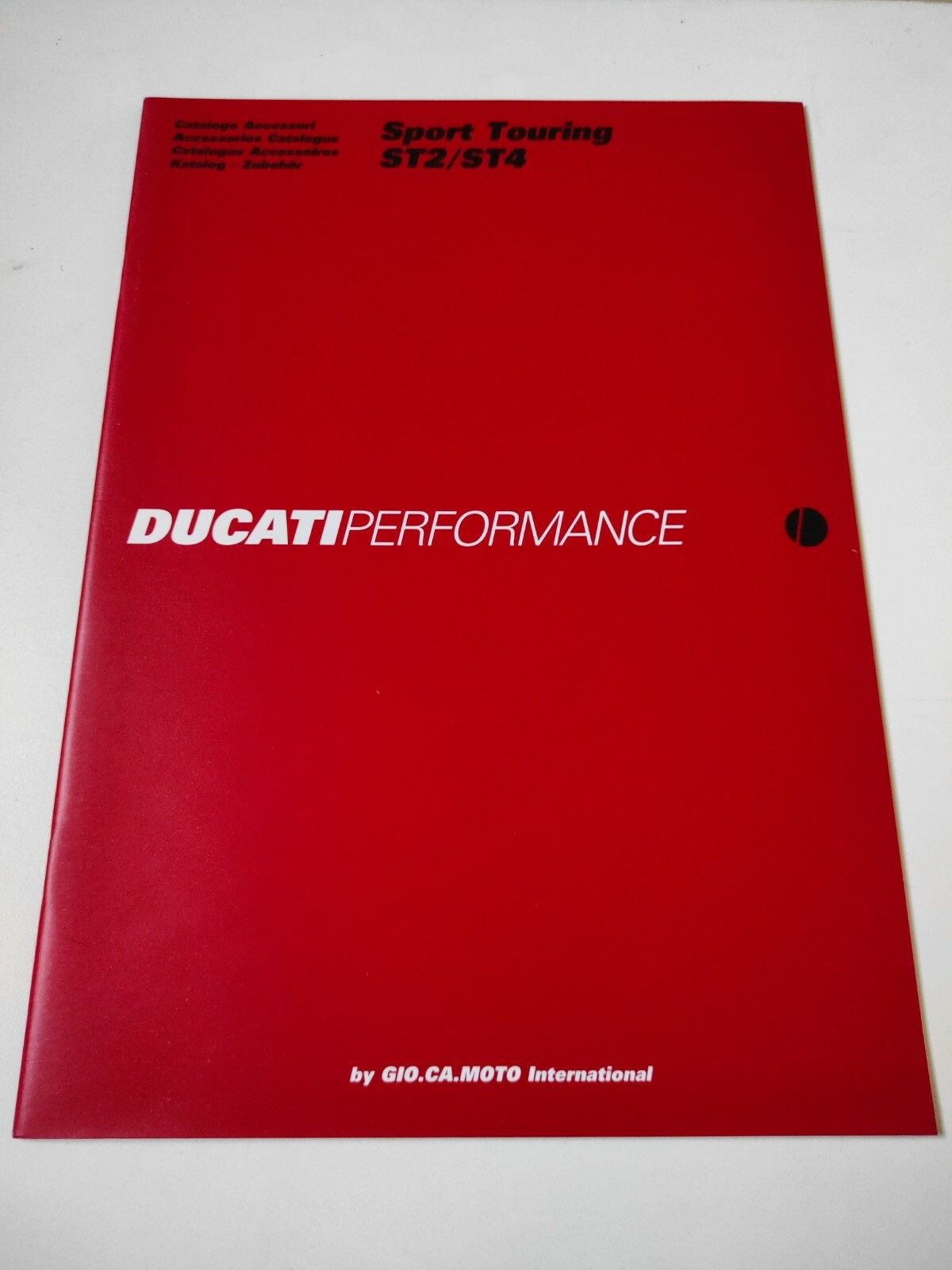 Prospectus Ducati Performance S2 ST4 1999 d'origine pour collectionneurs
