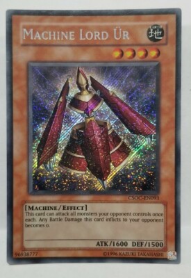 Yu-Gi-Oh! Card CSOC-EN093 Machine Lord Ur (Secret Rare) Yu-Gi-Oh! Card CSOC-EN093 Machine Lord Ur (Secret Rare)