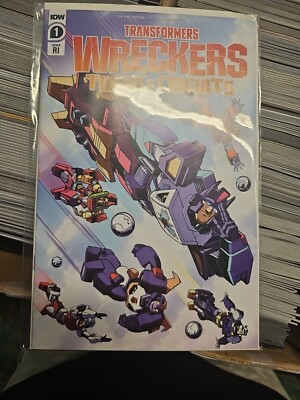 Transformers Wreckers Tread & Circuits #1 1:10 Nick Roche Variant IDW 2021 NM