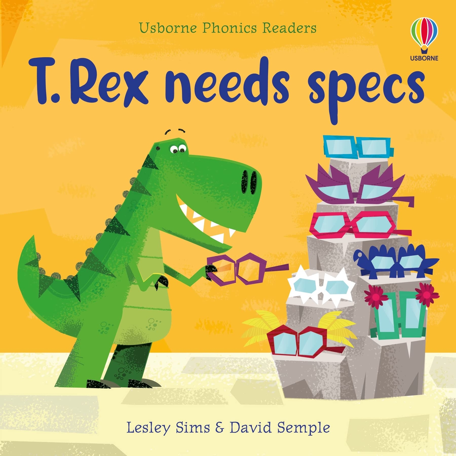Libri Lesley Sims - T. Rex Needs Specs. Ediz. A Colori