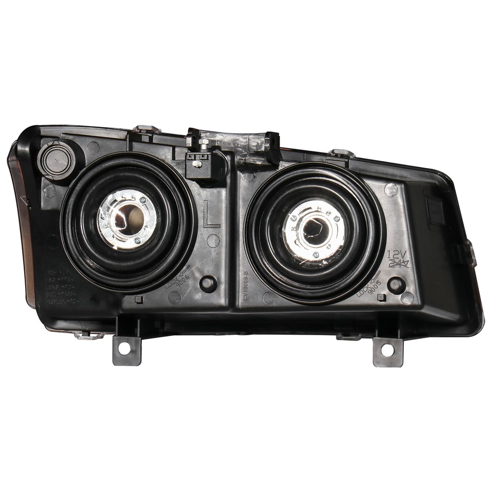 Pair Black Headlights W/ Bumper Light For 2003-06 Chevrolet Silverado 1500 2500 - Foto 10