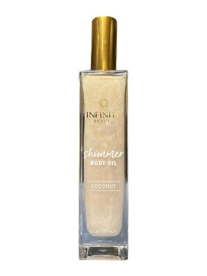 Infinite Beauty Shimmer Body Oil COCONUT 5 fl oz Neu