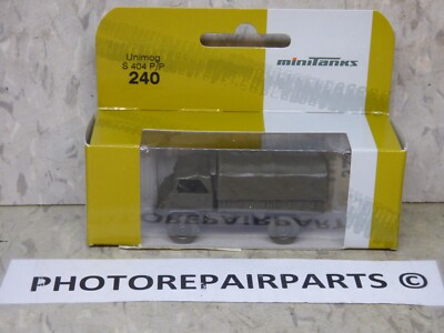 Roco Minitanks 1/87 Modern West German Unimog Troop 1.5T Truck Lot #6036 