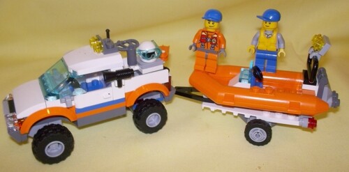 LEGO CITY COAST GUARD 4X4 & DIVING BOAT 60012 - Picture 2 of 4